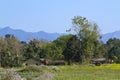 Remote area in Terai, Bardia, Nepal Royalty Free Stock Photo