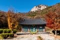 Remote Buddha prayer hall in National Park