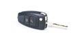Remote car key on white background Royalty Free Stock Photo