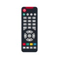 Remote control flat icon.