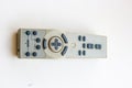 Remote control for old multimedia device top view Royalty Free Stock Photo