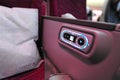 Remote control of the Qatar Airways Boeing 787-8 Dreamliner inflight entertainment system (IFE) at Singapore Airsho