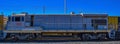 Union Pacific remote control railroad car, sitting in an El Paso, Texas switching yard