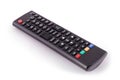 Remote control for TV Clipping path Royalty Free Stock Photo