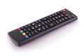 Remote control for TV Clipping path Royalty Free Stock Photo