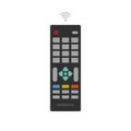 Remote control from TV device vector icon