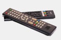 Remote control for TV. Photo with clipping path Royalty Free Stock Photo