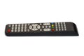 Remote control for TV. Photo with clipping path Royalty Free Stock Photo