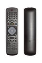 Remote control for TV on a white background.Remote control for LCD TV. Royalty Free Stock Photo