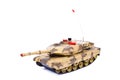 Remote-controlled model tank