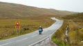 Country road in Scotland, UK