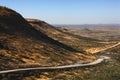 Remote desert road - Damaraland - Namibia