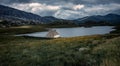 Lock Stack and Arkle in Scottish Highlands