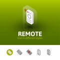 Remote icon in different style