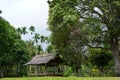 Remote indigenous village in the rainforest