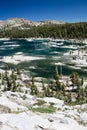 Remote Lake in Sierra Nevada Mountains, California Royalty Free Stock Photo