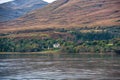 Remote Manor House Seashore Hebrides Royalty Free Stock Photo