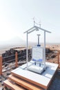 Remote monitoring station for geothermal activity, predictive data streaming, clear, functional design