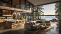 Remote Off The Grid Waterside Home with Gourmet Kitchen