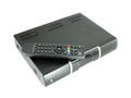 Remote and receiver for satellite TV Royalty Free Stock Photo