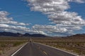 Remote road in Death Valley Royalty Free Stock Photo