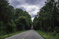 Remote road thru Appalachia