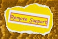 Remote support computer technology desktop help service online network tech