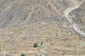 Remote Terraced Pakistani Village on Naltar Valley