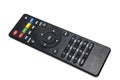 Remote tv electronics Multifunctional  black Royalty Free Stock Photo
