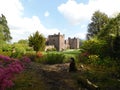 A remote view of the Muncaster Castle