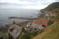 Remote Coastal Village of Crovie, Scotland Royalty Free Stock Photo