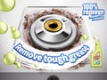 Remove grease detergent Royalty Free Stock Photo