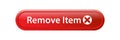 Remove item icon web button