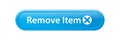 Remove item icon web button