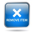 Remove item web button