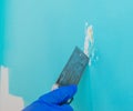 Remove paint from the wall