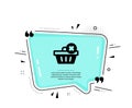 Remove Shopping cart icon. Online buying. Vector