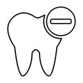 Remove Tooth Icon