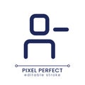 Remove user pixel perfect linear ui icon