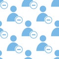 Remove user seamless pattern