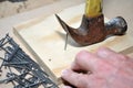 Removing a nail