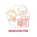 Removing PMI concept icon