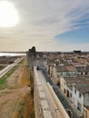 Rempart of Aigues mortes, Occitanie, France