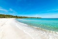 Rena Bianca beach in Costa Smeralda Royalty Free Stock Photo