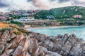 Rena Bianca beach, Santa Teresa Gallura, Sardinia, Italy Royalty Free Stock Photo