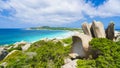 Rena Di Ponente beach, north Sardinia island, Italy Royalty Free Stock Photo