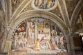 Renaissance Art in Vatican, Rome Royalty Free Stock Photo