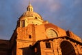 The Renaissance Basilica of Sant`Andrea, Mantua, Italy. Royalty Free Stock Photo
