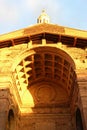 The Renaissance Basilica of Sant`Andrea, Mantua, Italy. Royalty Free Stock Photo