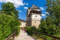 Renaissance castle in Blatna town, Czech Republic